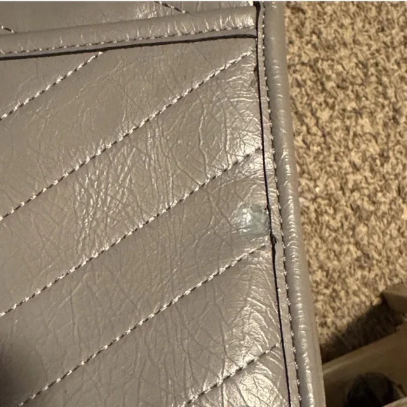 SOLD!!!
Gray Quilted Shoulder Bag - Picture 7 of 7